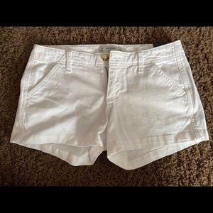 Never Worn White Abercrombie & Fitch Shorts